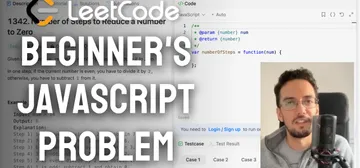 LeetCode beginner's JavaScript problem - Steps to reduce a Number to Zero